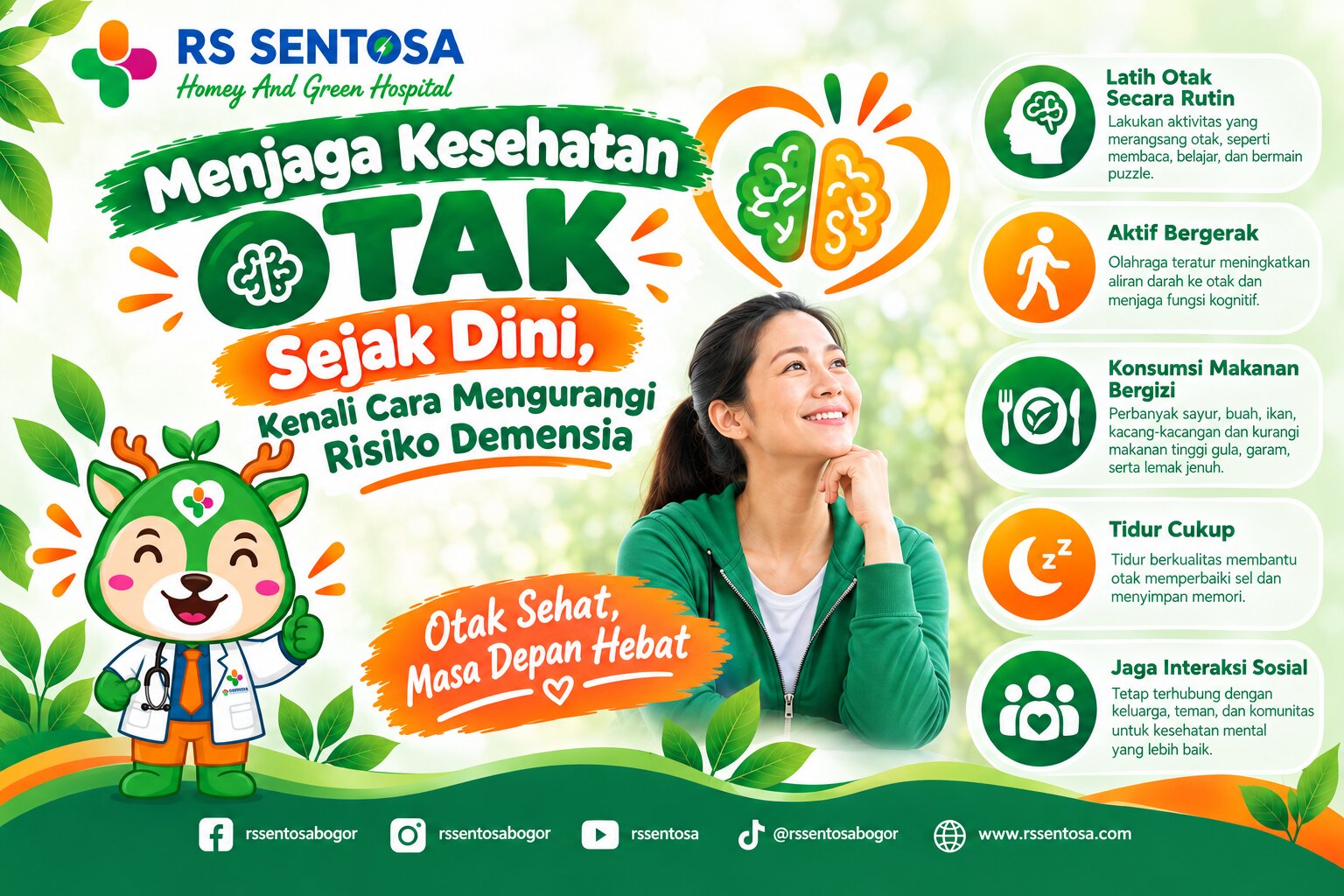 Menjaga Kesehatan Otak Sejak Dini, Kenali Cara Mengurangi Risiko Demensia